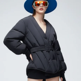 Classic Crossed Puffer Jacket SUTTON PLACE BYMANYC ® New York